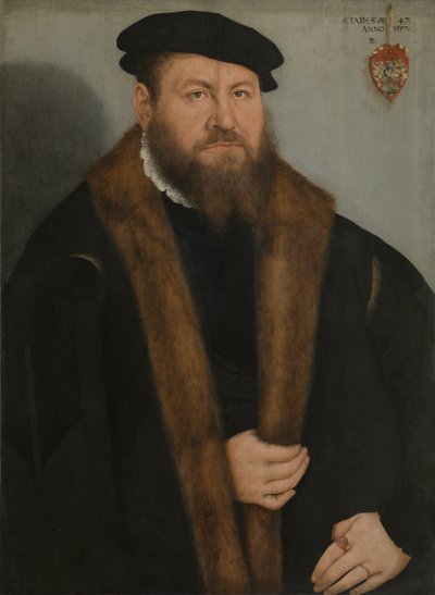 Retrato de un Hombre de Lucas Cranach the Younger  